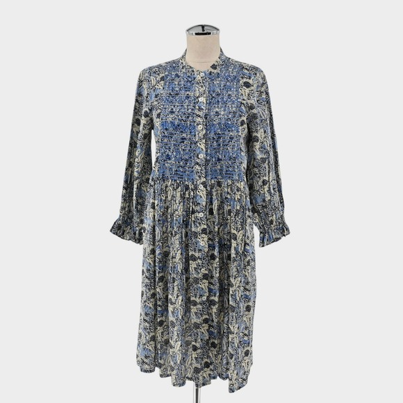 Tuckernuck Dresses & Skirts - TUCKERNUCK Ros Garden Embroidered Dress Size S Cottagecore Peasant Floral Cotton